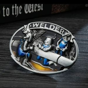 Welder belt buckle 3.75  I have carpenter,Plumber, fire fighter, volu